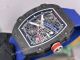 replica richard mille rm 67-02 Sebastien Ogier black case blue velcro strap (2)_th.jpg